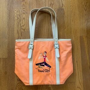 Bead Girl Tote Bag by The Girls